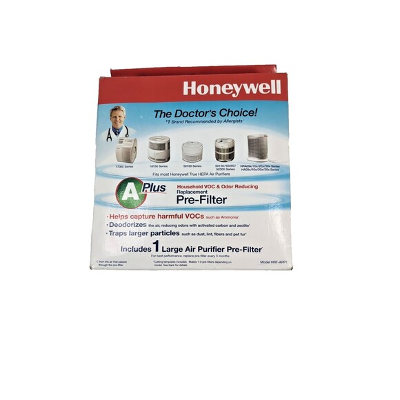 Honeywell HRF-APP1 Filter A Plus Household Odor & Gas Reducing Universal Replace - Picture 1 of 4